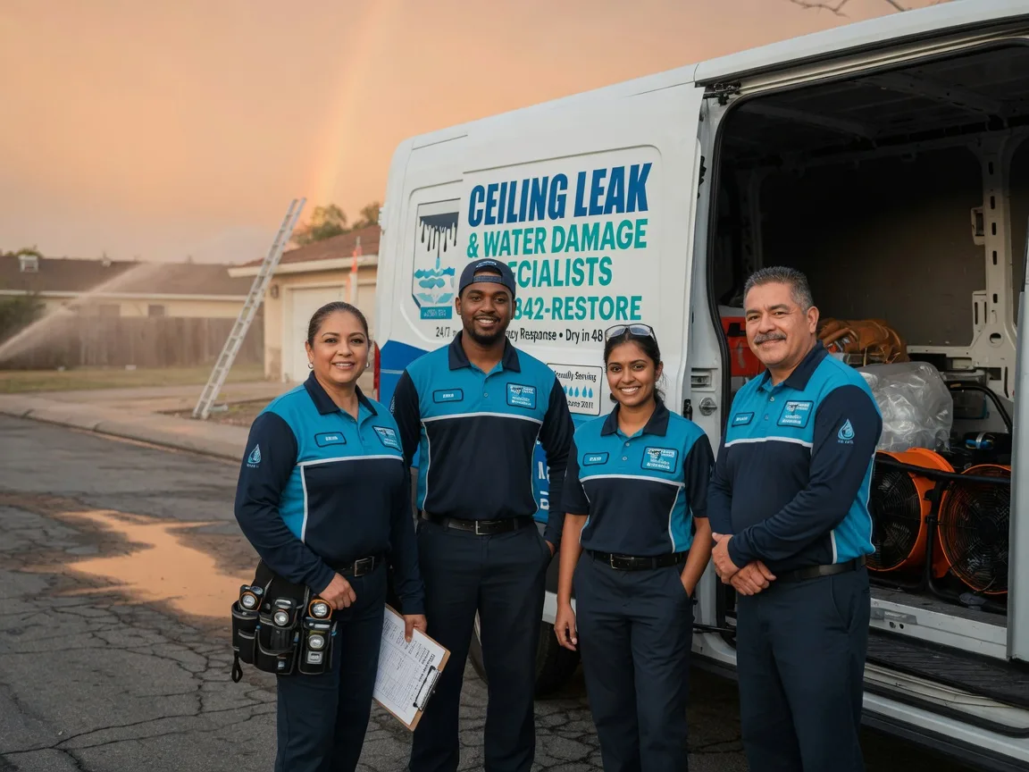 Ceiling Leak Cleanup company in New Holland, OH